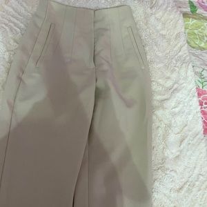Zara oyster high waisted pants